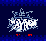 WCW Mayhem Title Screen